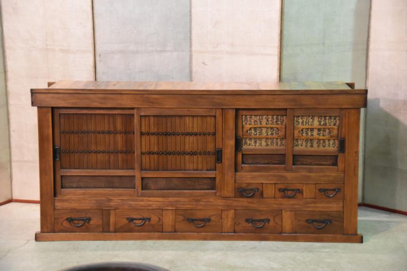 Japanese Antique Sideboard - Image 12