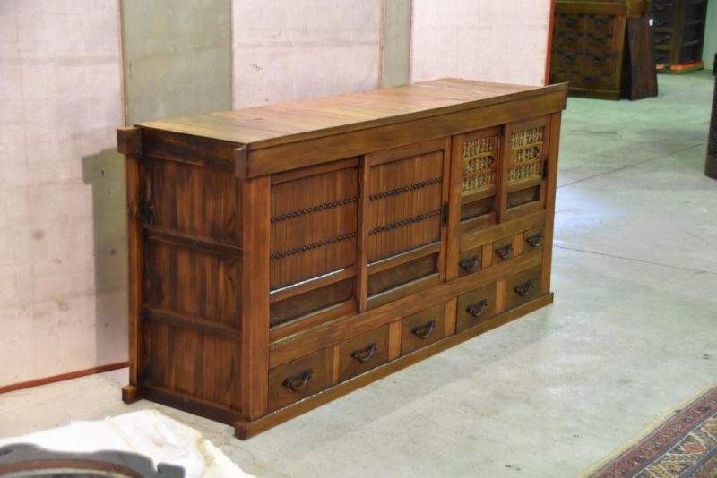 Japanese Antique Sideboard - Image 10
