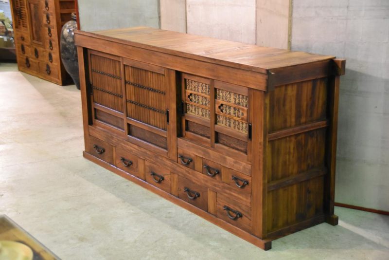 Japanese Antique Sideboard - Image 4