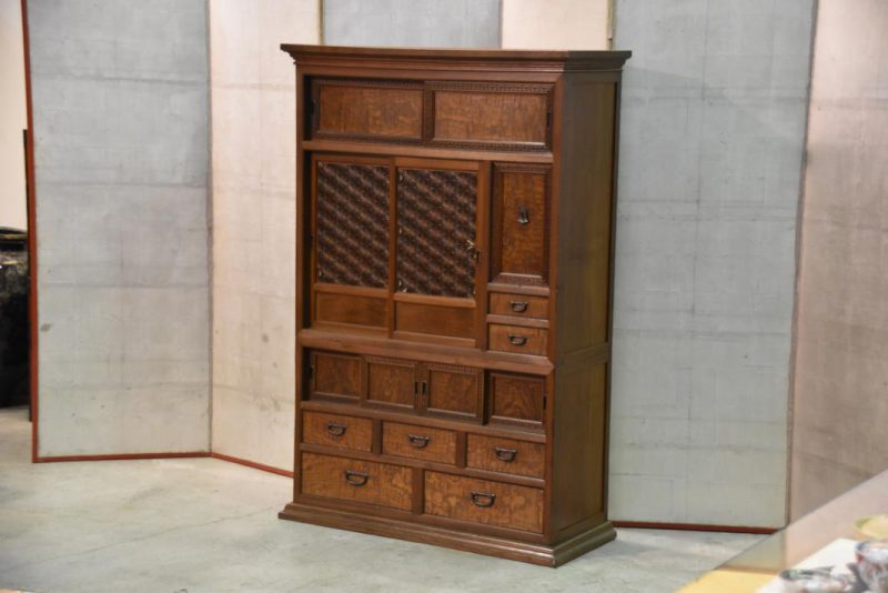 Japanese Tea Utensil Chest (Cha Dansu) - Image 3