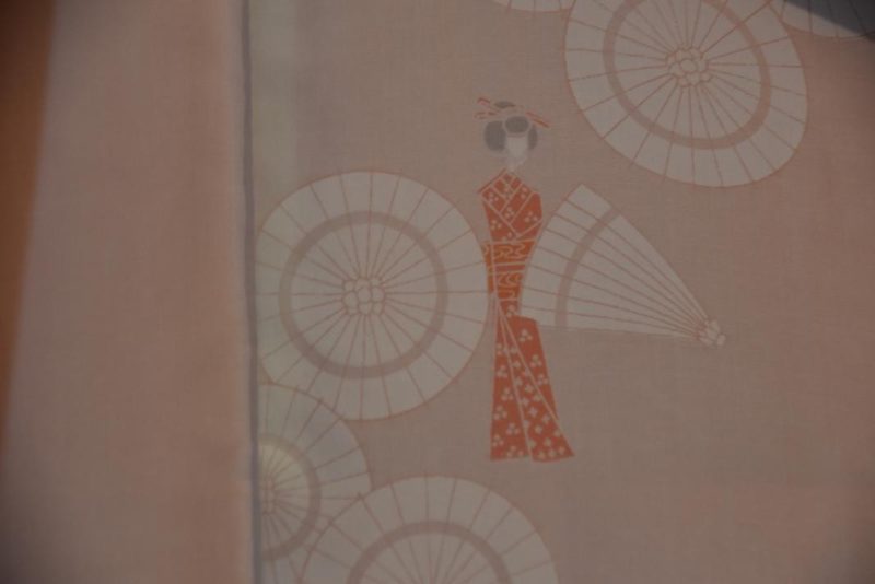Peach Patterned Haori - Image 3