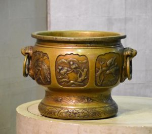 Japanese Bronze Hibachi