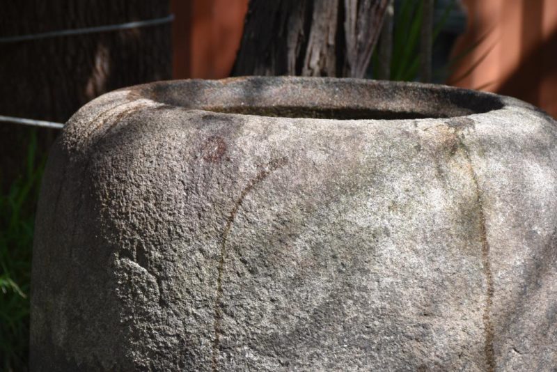 Large Antique Japanese Granite Basin - Image 10
