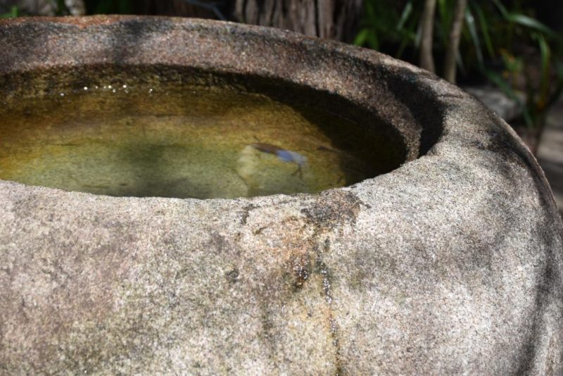Large Antique Japanese Granite Basin - Image 8