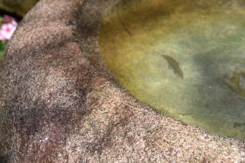 Large Antique Japanese Granite Basin - Image 2