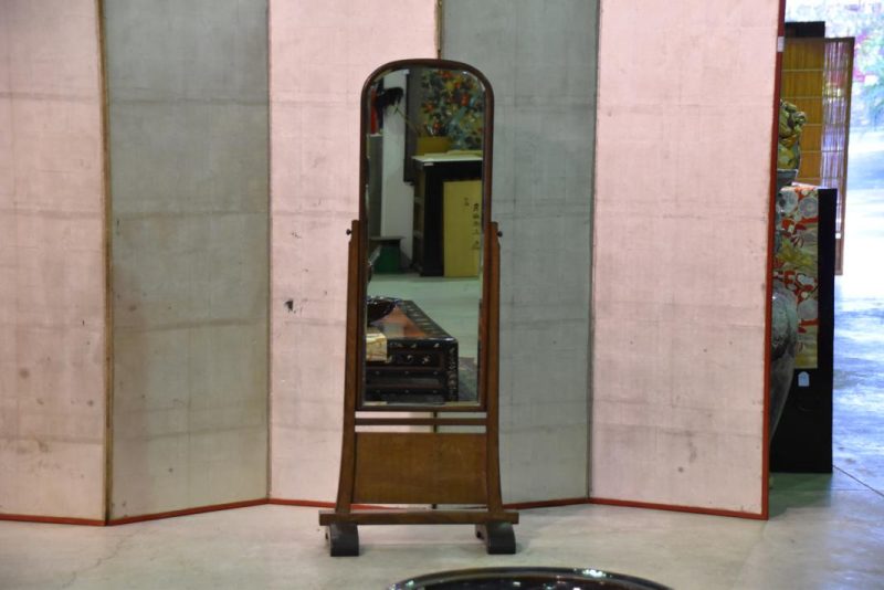 Japanese Free Standing Mirror - Image 2