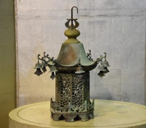 Japanese Bronze Hanging Lantern