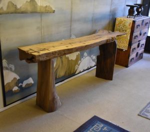 Filipino Natural Wood Hall Table