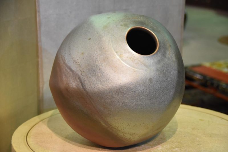 Silvered Glaze Flower Vase - Image 7