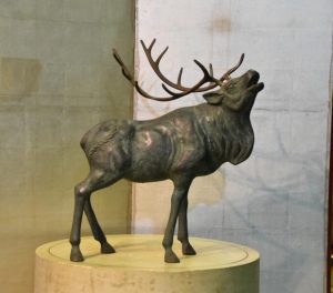 Japanese Bronze Stag