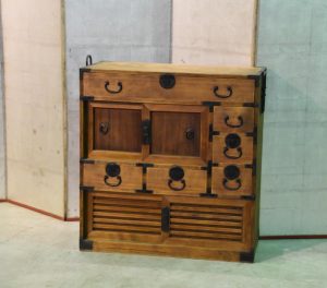Japanese Choba Dansu (Merchants Chest)