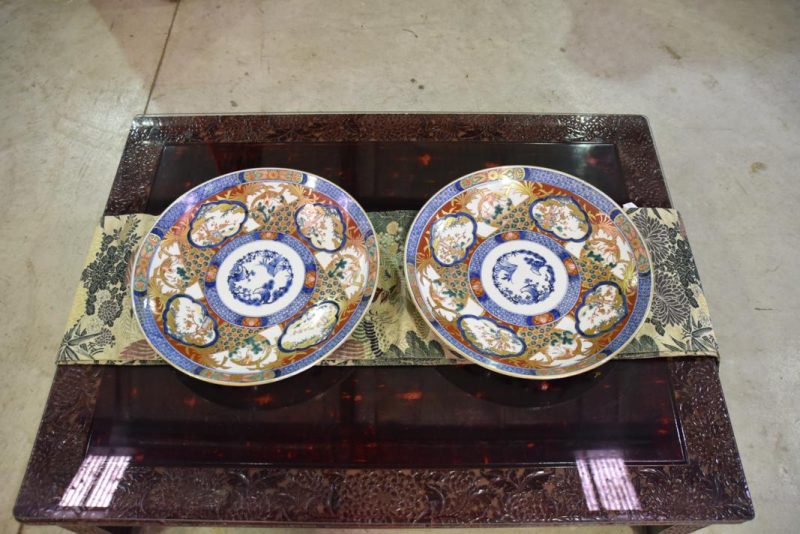 Pair of Japanese Imari Chargers