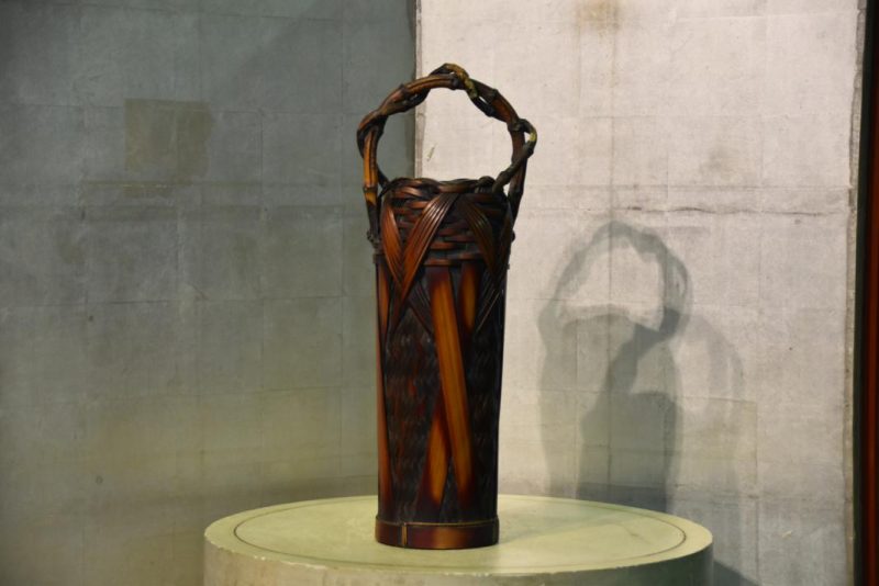 Tea Ceremonial Bamboo Basket