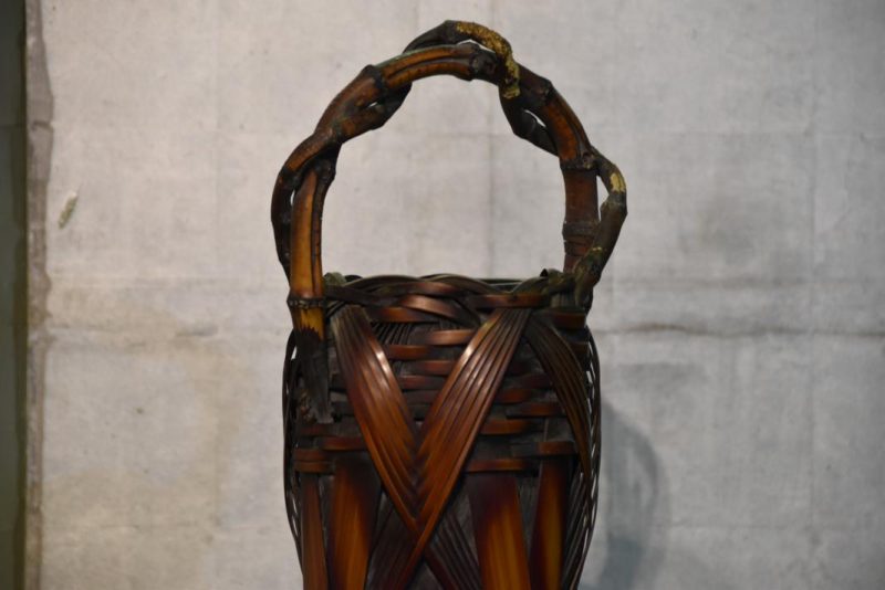 Tea Ceremonial Bamboo Basket - Image 2