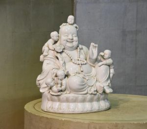 Chinese White Celedon Buddha