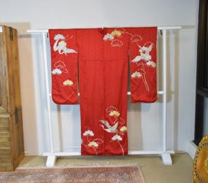 Japanese Gold Embroidered Kimono