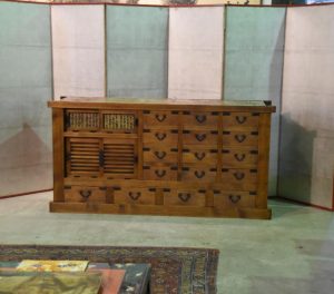 Antique Japanese Sideboard
