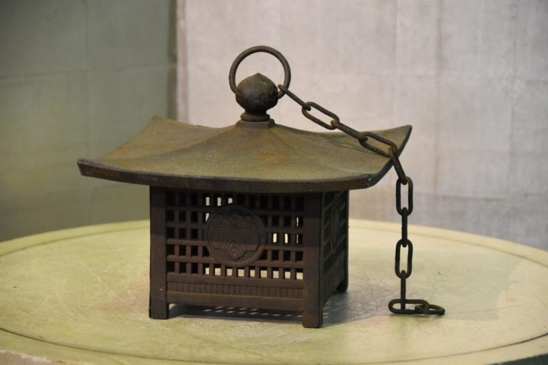 Japanese Iron Lantern - Image 2