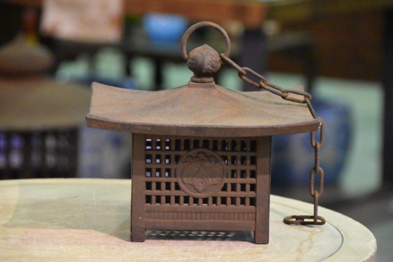 Japanese Iron Lantern - Image 4