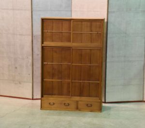 Japanese Cha Mizuya (Tea Ceremony Kitchen Chest)