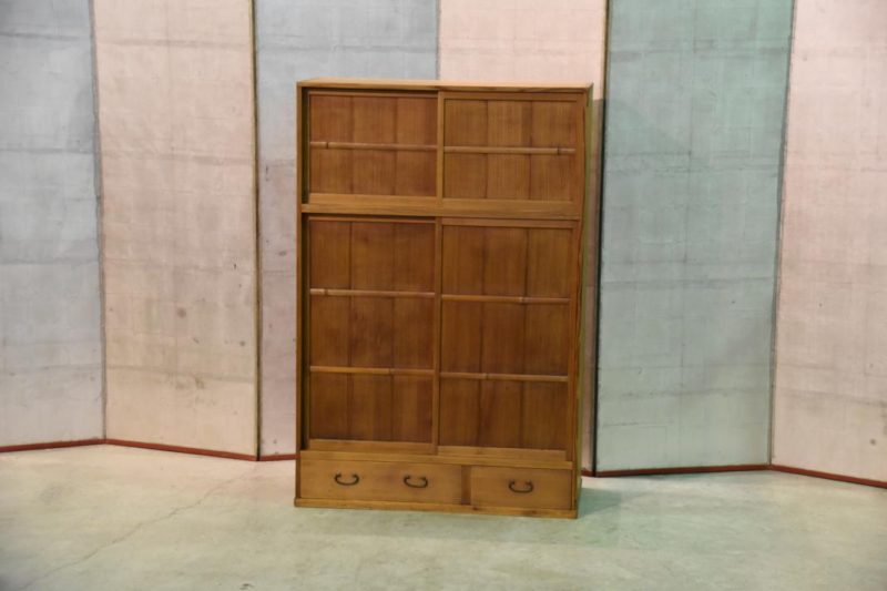 Japanese Cha Mizuya (Tea Ceremony Kitchen Chest)