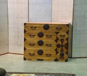 Japanese Antique Clothing Chest of Drawers