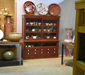Japanese Lacquered Shop Chest