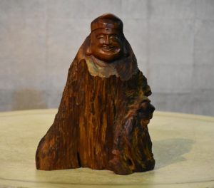 Wooden Japanese Ebisu