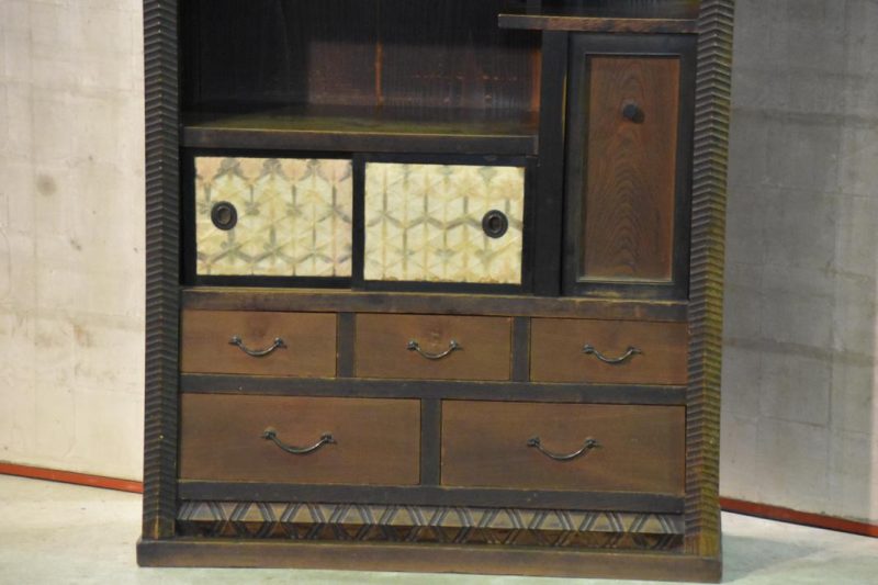 Japanese Arts and Craft Furniture (Kitchen Chest) - Image 16