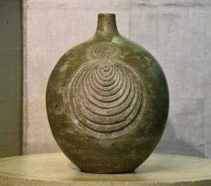 Flaming Pearl Vase