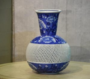 Blue and White Vase