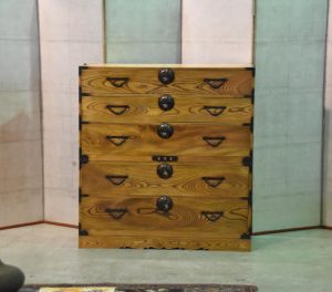 Japanese Elm Clothing Chest