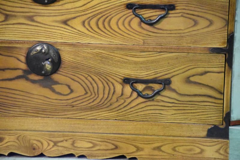 Japanese Elm Clothing Chest - Image 13