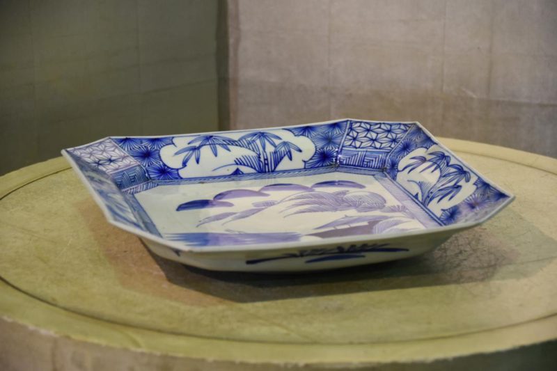 Imari Blue and White Square Plate - Image 4