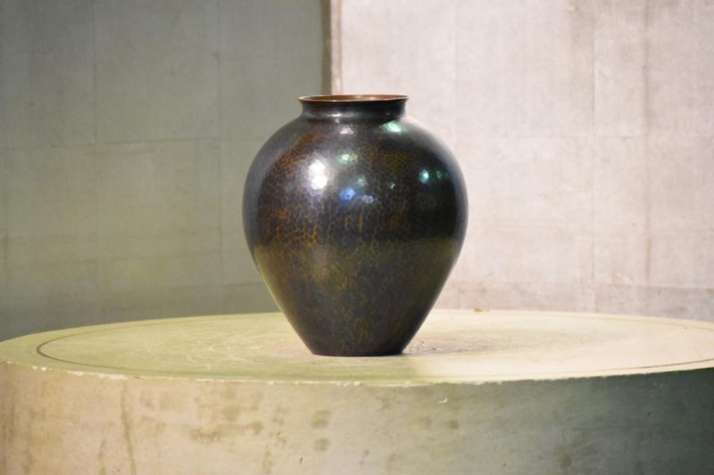 Copper Vase by Gyokusendo - Image 2