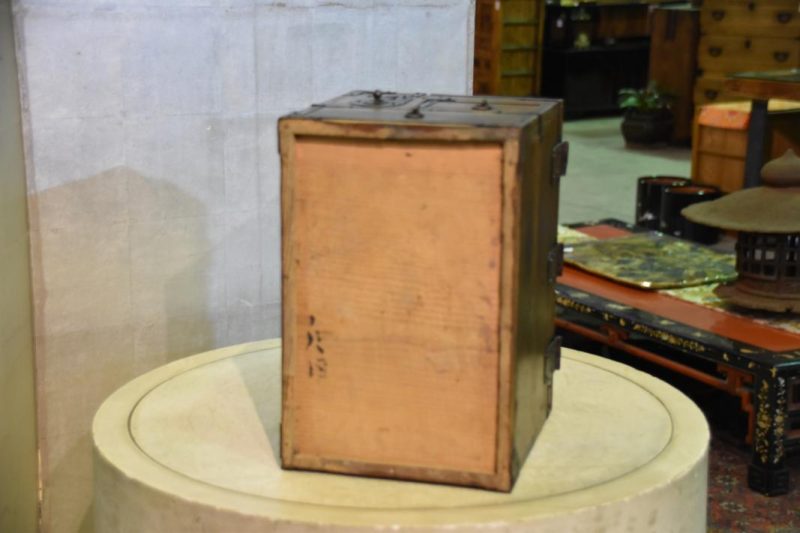 Japanese Suzuri Zeni Bako (Money Collection and Writing Chest) - Image 4