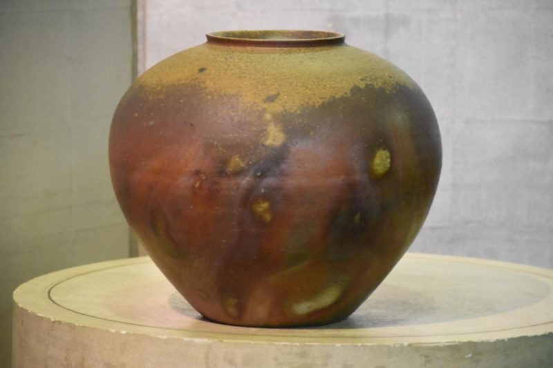 Japanese Bizen Pottery Vase - Image 2