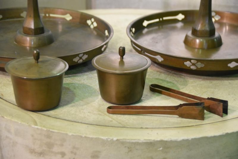 Pair of Bronze Candle Stands - Image 12