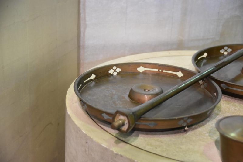 Pair of Bronze Candle Stands - Image 3