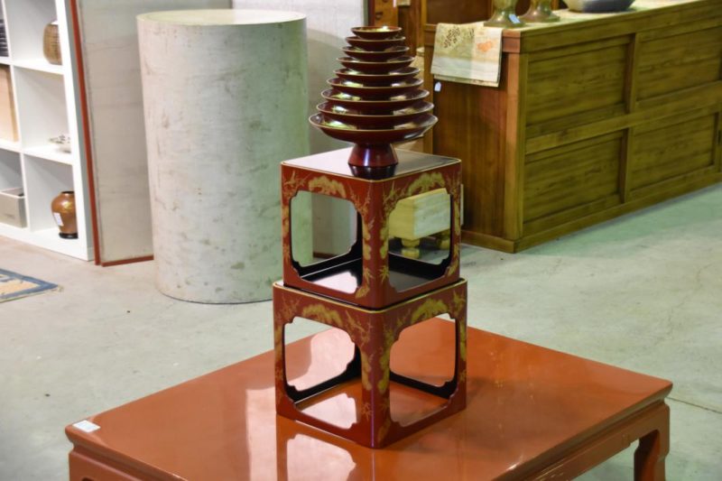 Japanese Lacquered Wedding Sake Set - Image 15