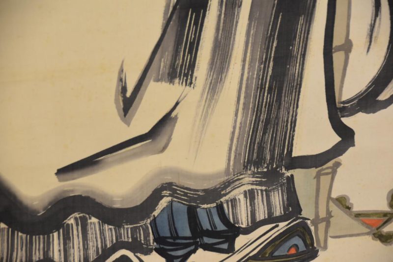 Jurojin Japanese God Painting - Image 5