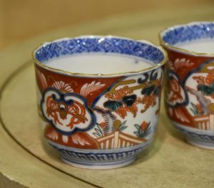6 x Antique Japanese Imari Cups