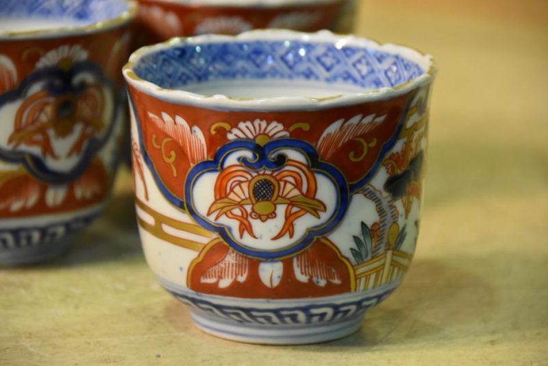6 x Antique Japanese Imari Cups - Image 7