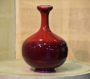 Japanese Flambe Glaze Vase