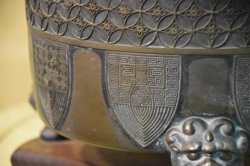 Japanese Bronze Brazier - Image 9