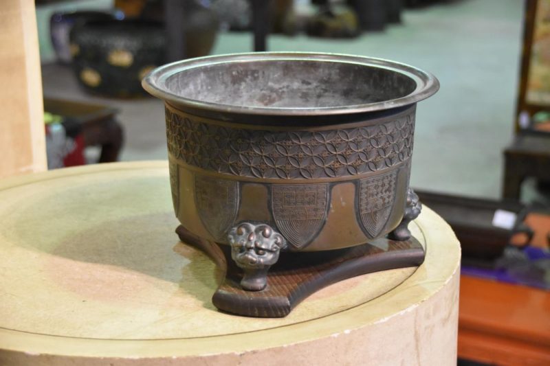 Japanese Bronze Brazier - Image 6