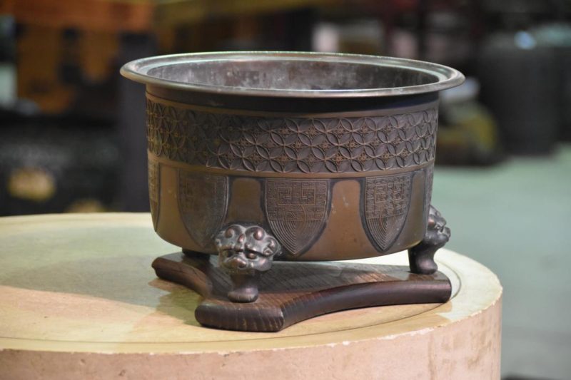 Japanese Bronze Brazier - Image 5