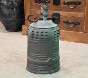 Japanese Bronze Temple Bell