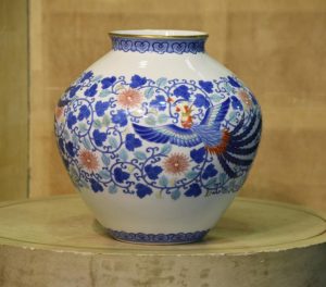 Japanese Koransha Pottery Vase