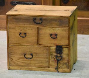 Small Japanese Antique Chest